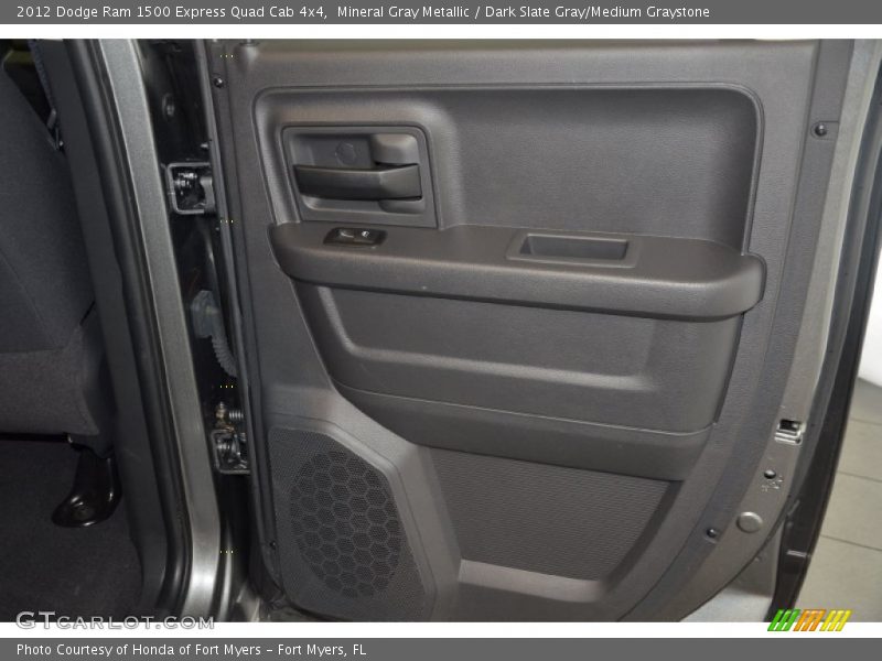 Mineral Gray Metallic / Dark Slate Gray/Medium Graystone 2012 Dodge Ram 1500 Express Quad Cab 4x4