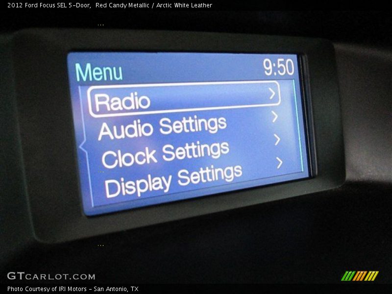 Red Candy Metallic / Arctic White Leather 2012 Ford Focus SEL 5-Door