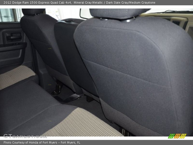 Mineral Gray Metallic / Dark Slate Gray/Medium Graystone 2012 Dodge Ram 1500 Express Quad Cab 4x4