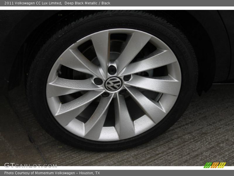 Deep Black Metallic / Black 2011 Volkswagen CC Lux Limited