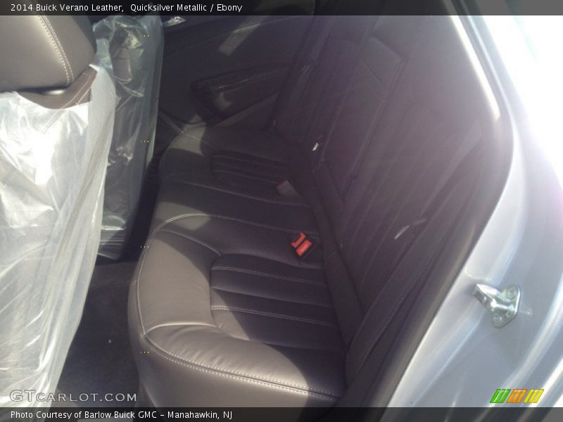 Quicksilver Metallic / Ebony 2014 Buick Verano Leather