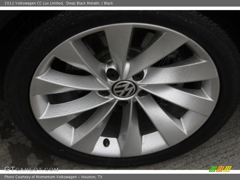 Deep Black Metallic / Black 2011 Volkswagen CC Lux Limited