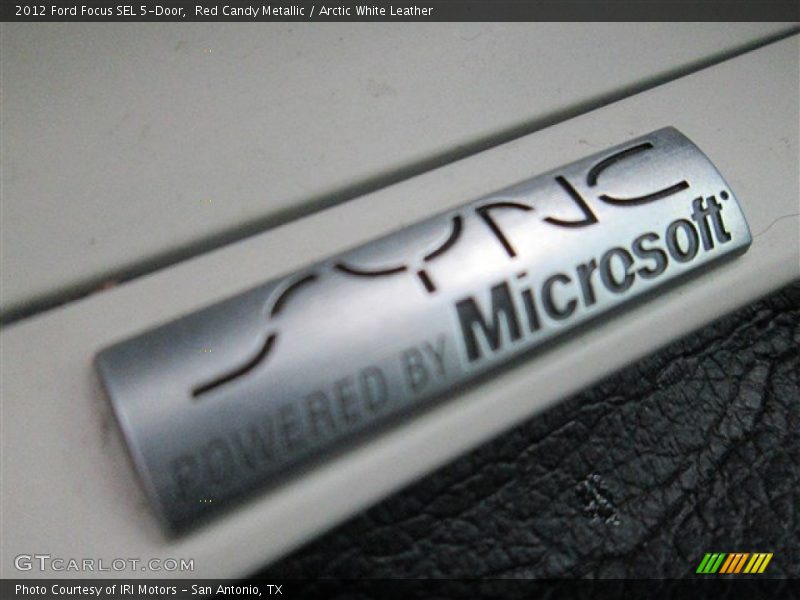 Red Candy Metallic / Arctic White Leather 2012 Ford Focus SEL 5-Door