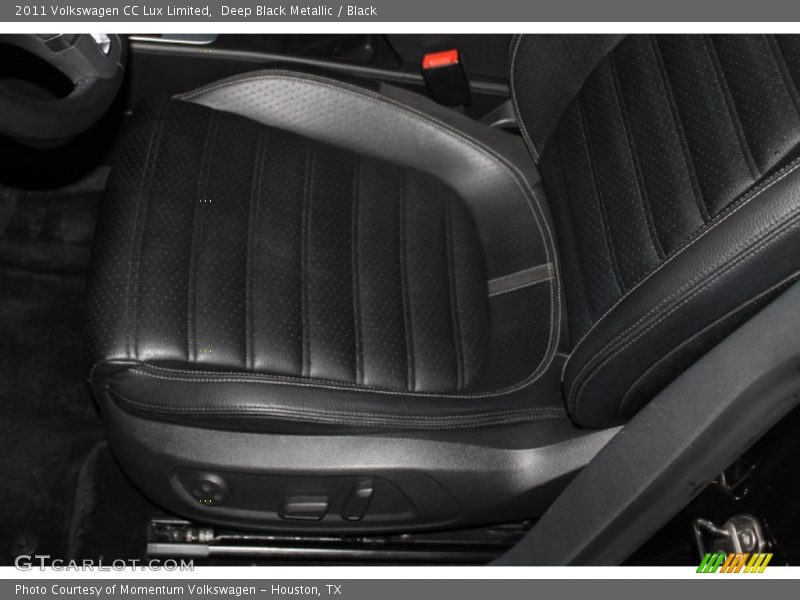 Deep Black Metallic / Black 2011 Volkswagen CC Lux Limited