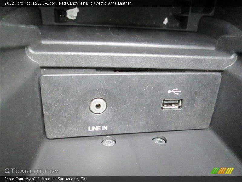 Red Candy Metallic / Arctic White Leather 2012 Ford Focus SEL 5-Door