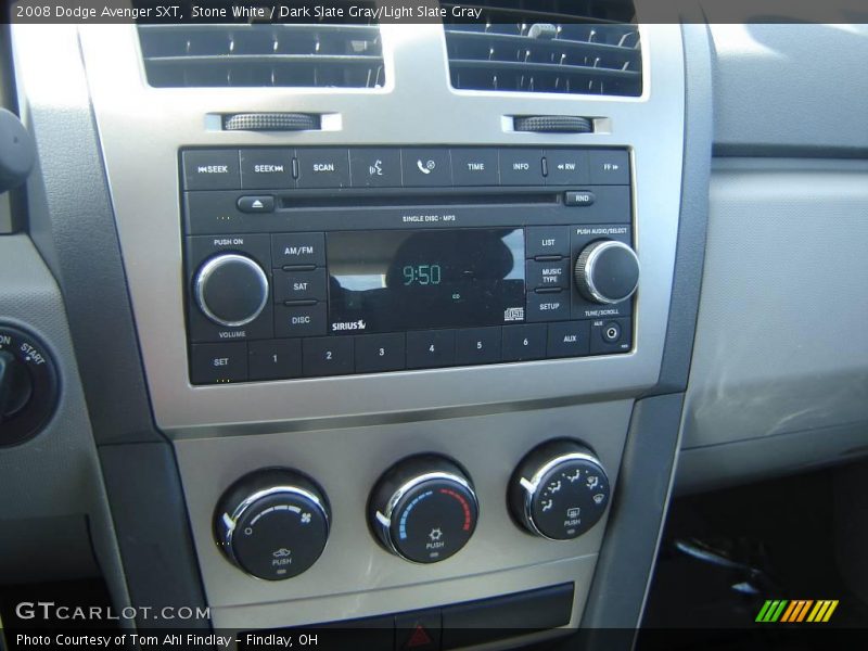 Stone White / Dark Slate Gray/Light Slate Gray 2008 Dodge Avenger SXT