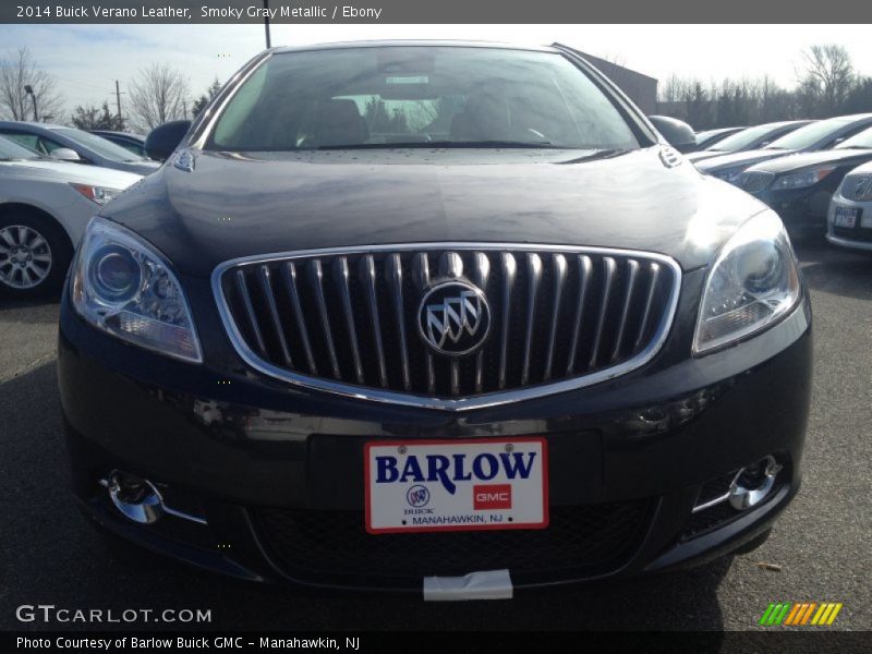 Smoky Gray Metallic / Ebony 2014 Buick Verano Leather