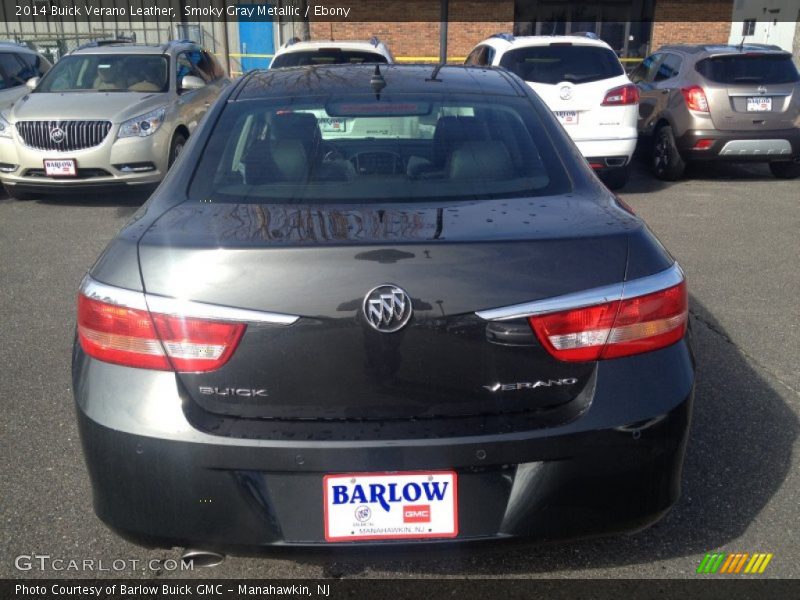 Smoky Gray Metallic / Ebony 2014 Buick Verano Leather