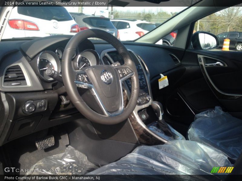 Smoky Gray Metallic / Ebony 2014 Buick Verano Leather