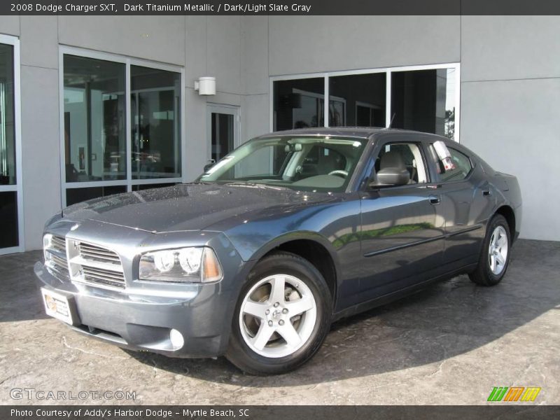 Dark Titanium Metallic / Dark/Light Slate Gray 2008 Dodge Charger SXT