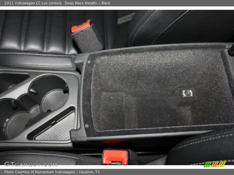 Deep Black Metallic / Black 2011 Volkswagen CC Lux Limited