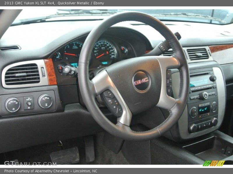 Quicksilver Metallic / Ebony 2013 GMC Yukon XL SLT 4x4