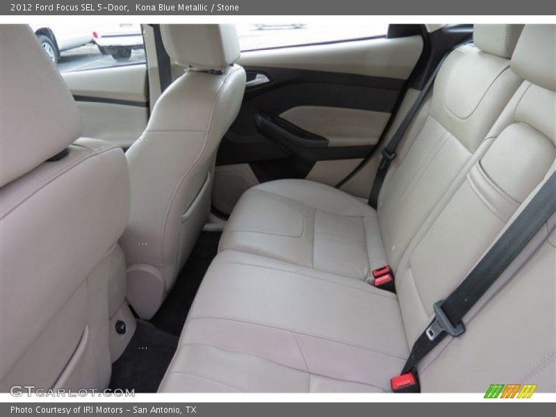 Kona Blue Metallic / Stone 2012 Ford Focus SEL 5-Door