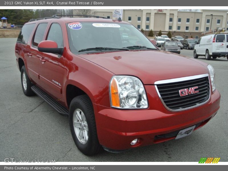Crystal Red Tintcoat / Ebony 2013 GMC Yukon XL SLT 4x4