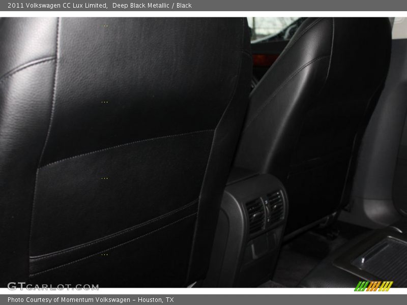 Deep Black Metallic / Black 2011 Volkswagen CC Lux Limited