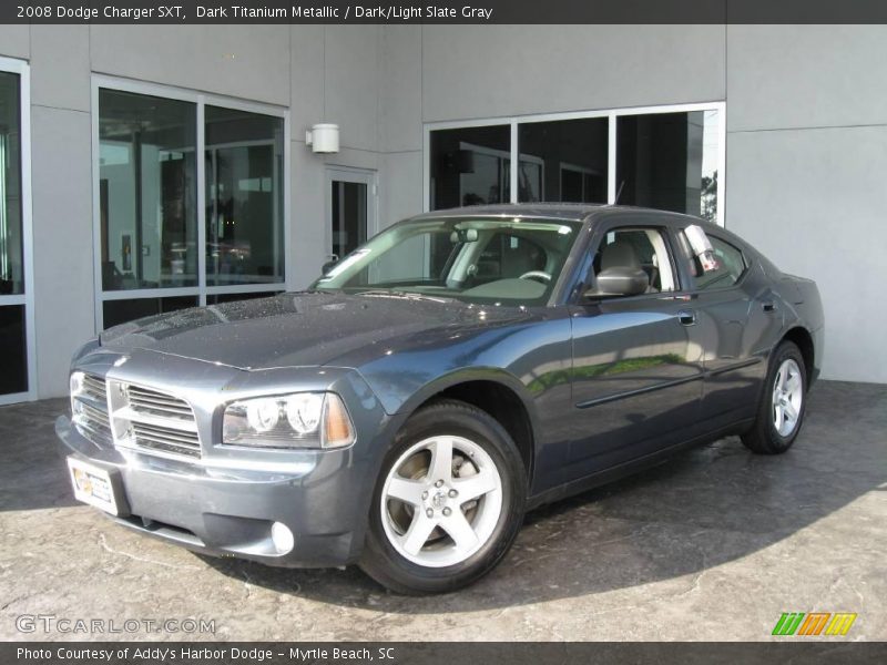 Dark Titanium Metallic / Dark/Light Slate Gray 2008 Dodge Charger SXT