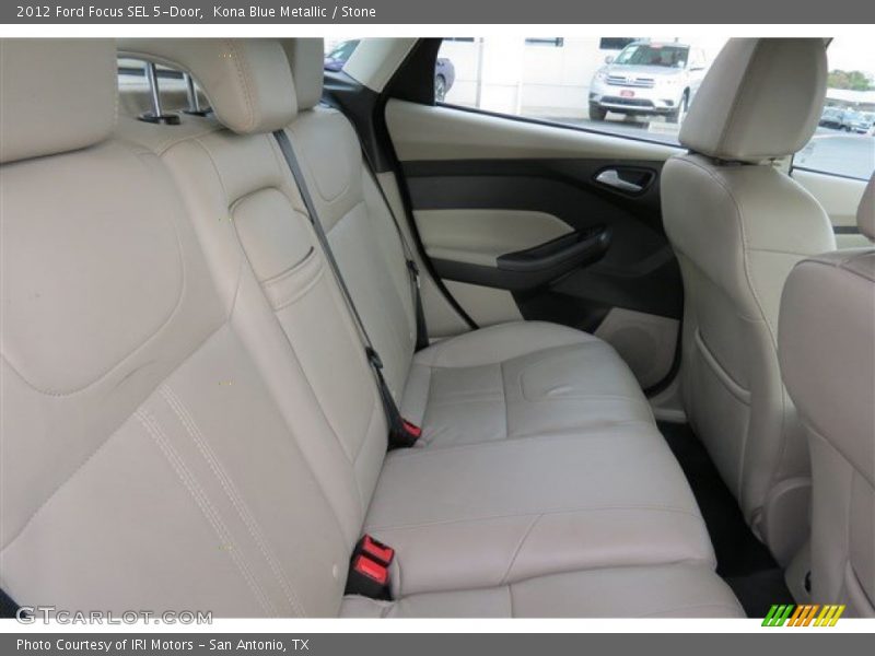 Kona Blue Metallic / Stone 2012 Ford Focus SEL 5-Door