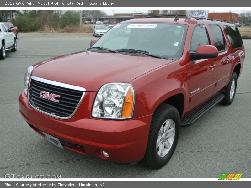 Crystal Red Tintcoat / Ebony 2013 GMC Yukon XL SLT 4x4