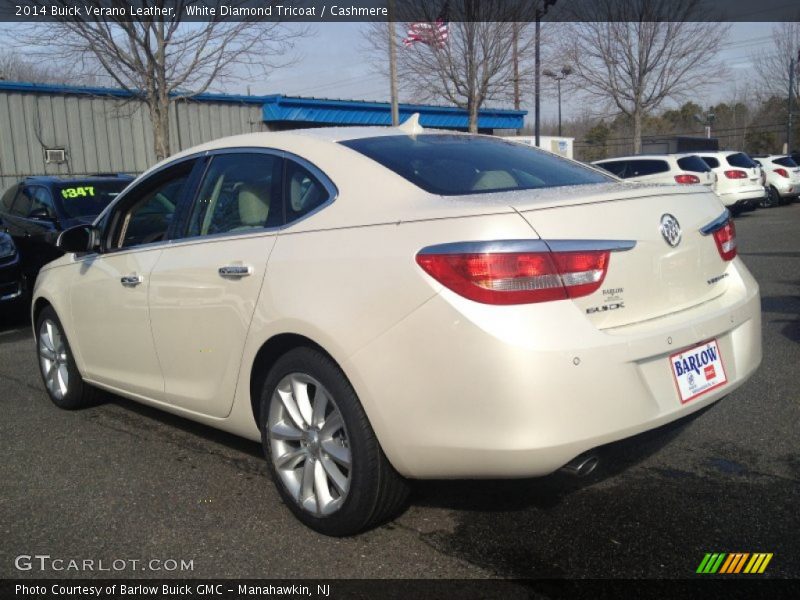 White Diamond Tricoat / Cashmere 2014 Buick Verano Leather