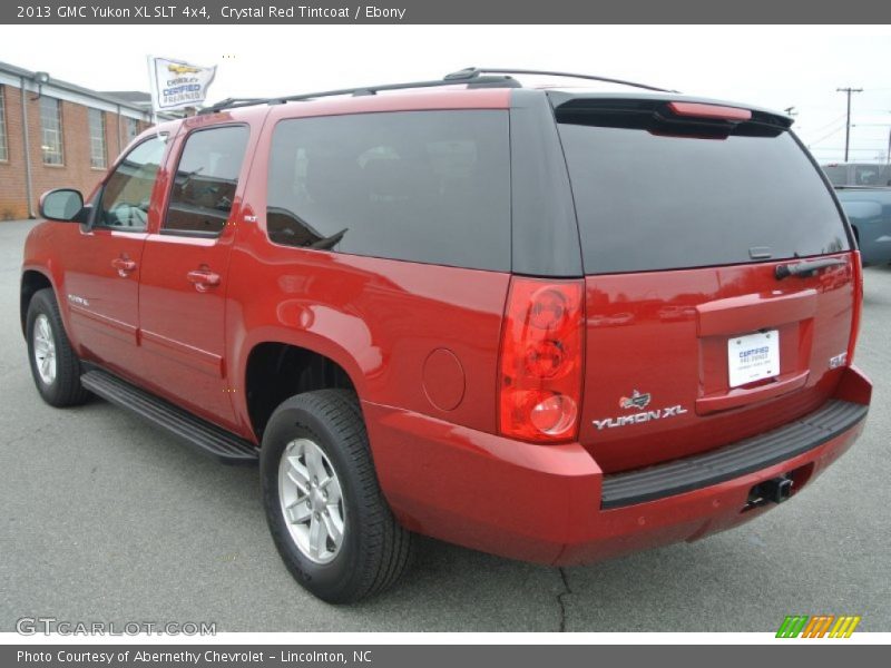 Crystal Red Tintcoat / Ebony 2013 GMC Yukon XL SLT 4x4