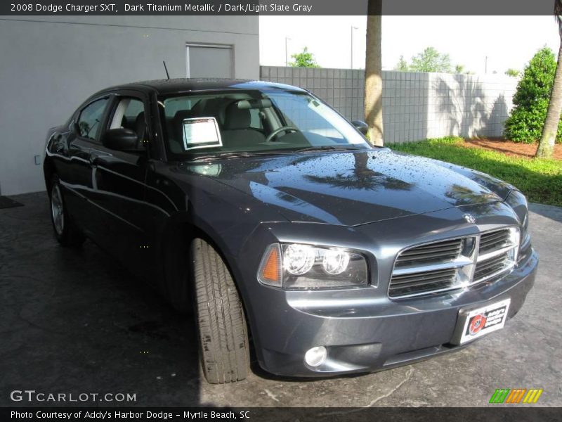 Dark Titanium Metallic / Dark/Light Slate Gray 2008 Dodge Charger SXT