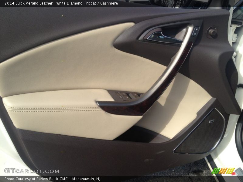 White Diamond Tricoat / Cashmere 2014 Buick Verano Leather