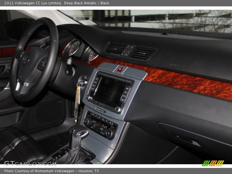Deep Black Metallic / Black 2011 Volkswagen CC Lux Limited