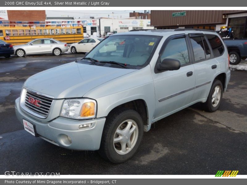 Silver Mist Metallic / Light Gray 2008 GMC Envoy SLE 4x4