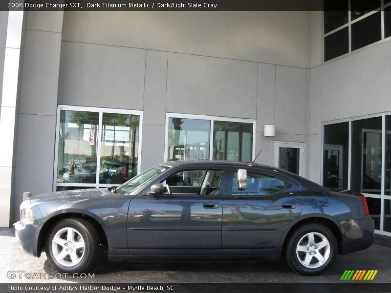 Dark Titanium Metallic / Dark/Light Slate Gray 2008 Dodge Charger SXT