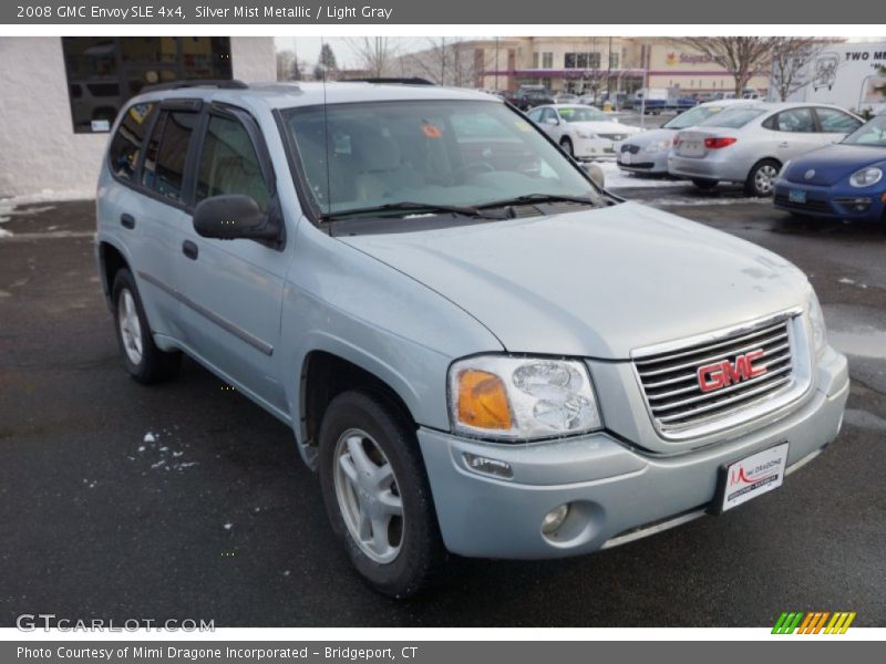 Silver Mist Metallic / Light Gray 2008 GMC Envoy SLE 4x4