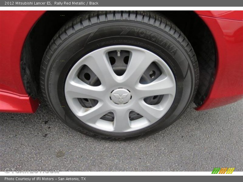 Rally Red Metallic / Black 2012 Mitsubishi Lancer ES