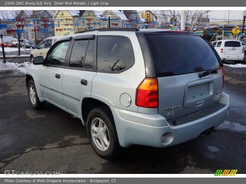 Silver Mist Metallic / Light Gray 2008 GMC Envoy SLE 4x4