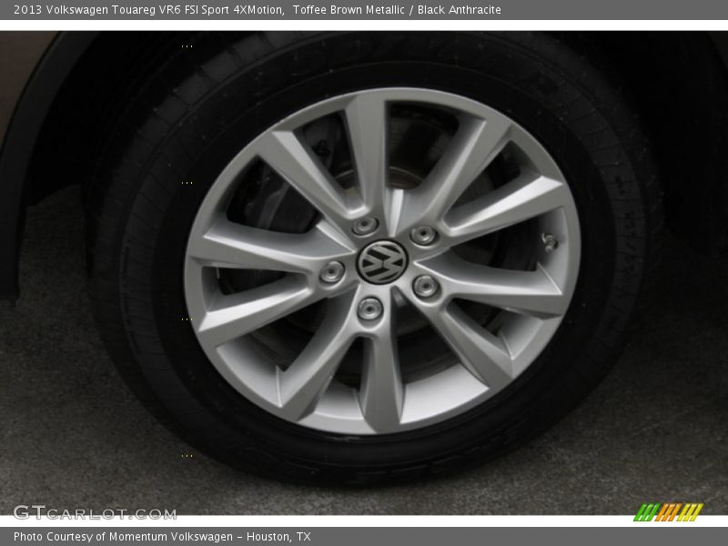 Toffee Brown Metallic / Black Anthracite 2013 Volkswagen Touareg VR6 FSI Sport 4XMotion
