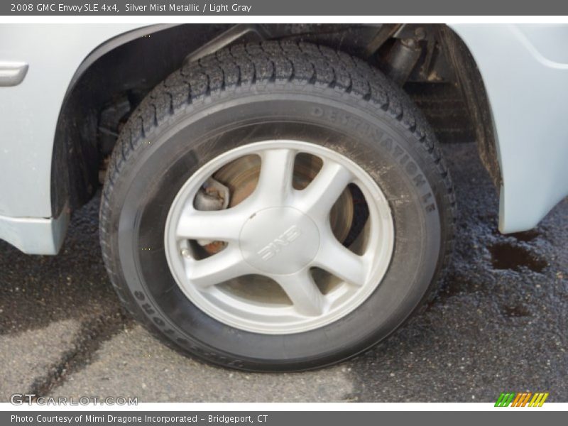 Silver Mist Metallic / Light Gray 2008 GMC Envoy SLE 4x4