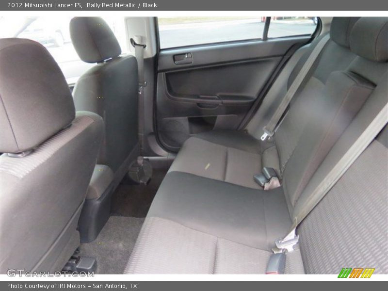 Rally Red Metallic / Black 2012 Mitsubishi Lancer ES