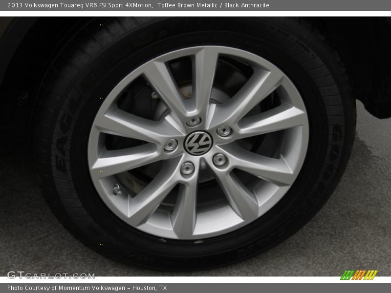 Toffee Brown Metallic / Black Anthracite 2013 Volkswagen Touareg VR6 FSI Sport 4XMotion