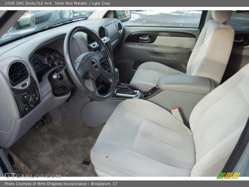 Silver Mist Metallic / Light Gray 2008 GMC Envoy SLE 4x4