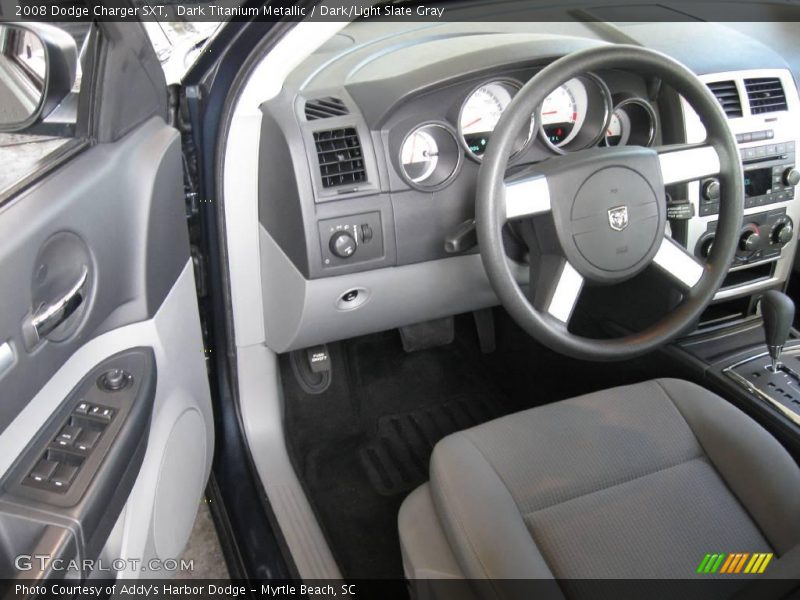 Dark Titanium Metallic / Dark/Light Slate Gray 2008 Dodge Charger SXT