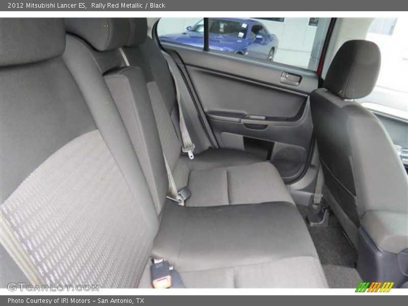 Rally Red Metallic / Black 2012 Mitsubishi Lancer ES