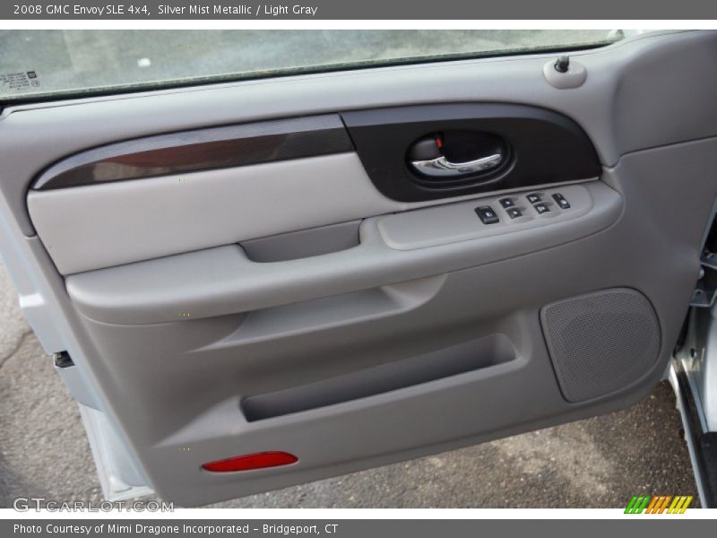 Silver Mist Metallic / Light Gray 2008 GMC Envoy SLE 4x4