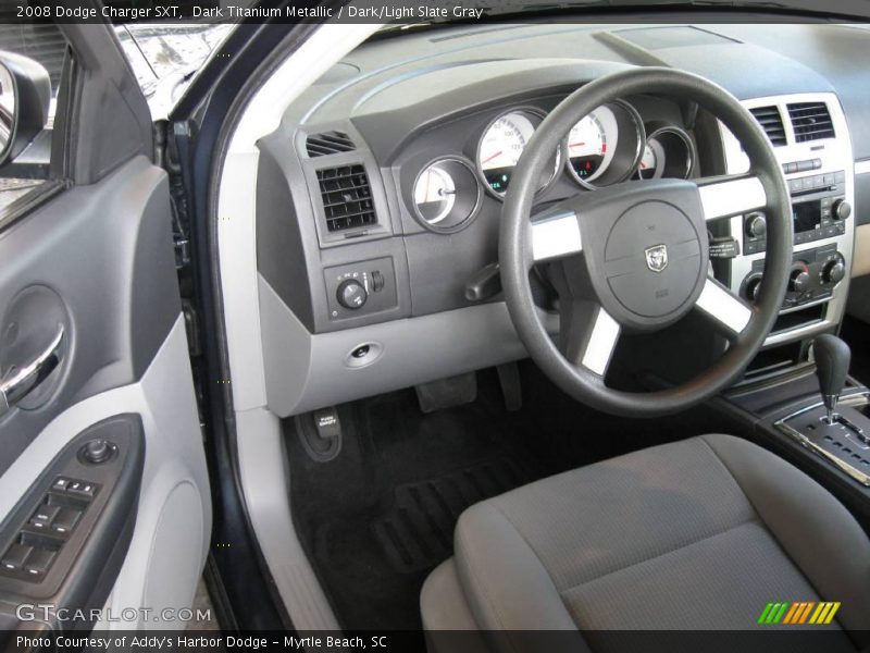 Dark Titanium Metallic / Dark/Light Slate Gray 2008 Dodge Charger SXT