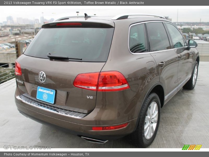 Toffee Brown Metallic / Black Anthracite 2013 Volkswagen Touareg VR6 FSI Sport 4XMotion