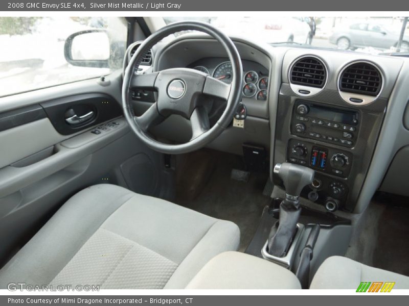Silver Mist Metallic / Light Gray 2008 GMC Envoy SLE 4x4