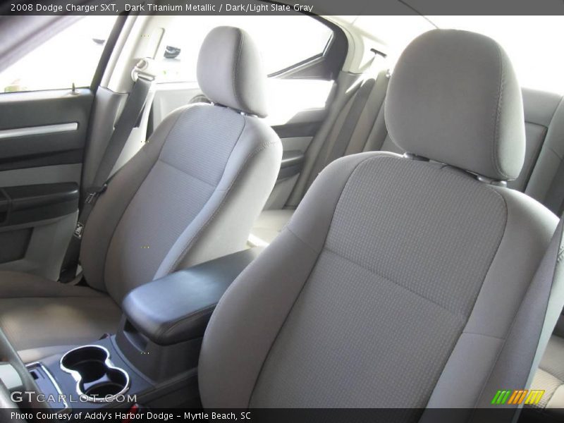 Dark Titanium Metallic / Dark/Light Slate Gray 2008 Dodge Charger SXT