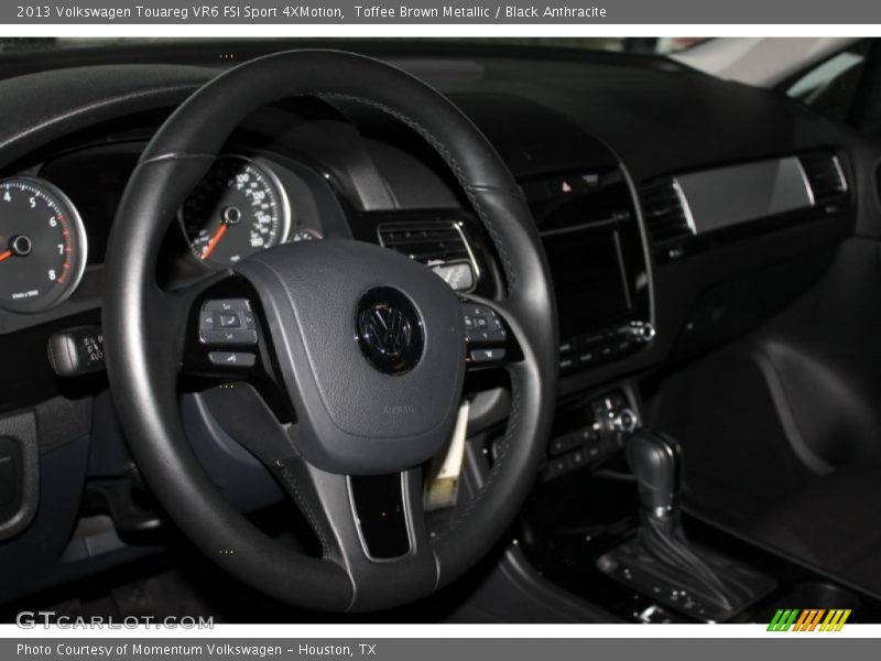 Toffee Brown Metallic / Black Anthracite 2013 Volkswagen Touareg VR6 FSI Sport 4XMotion