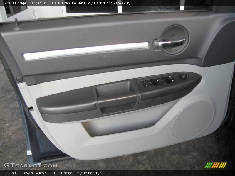 Dark Titanium Metallic / Dark/Light Slate Gray 2008 Dodge Charger SXT