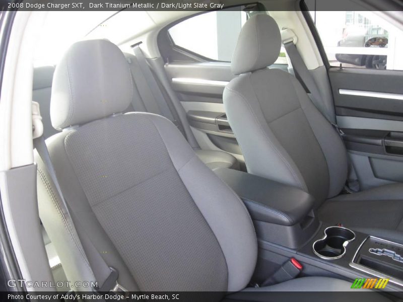 Dark Titanium Metallic / Dark/Light Slate Gray 2008 Dodge Charger SXT