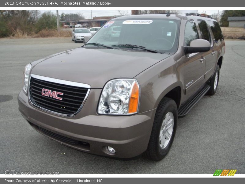 Mocha Steel Metallic / Ebony 2013 GMC Yukon XL SLT 4x4