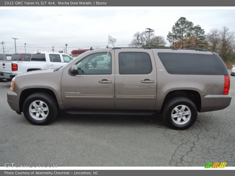 Mocha Steel Metallic / Ebony 2013 GMC Yukon XL SLT 4x4