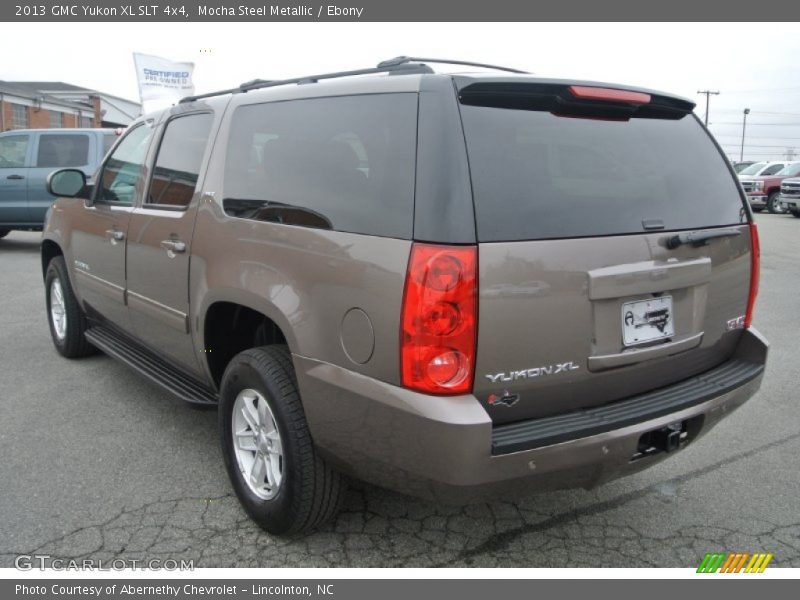 Mocha Steel Metallic / Ebony 2013 GMC Yukon XL SLT 4x4
